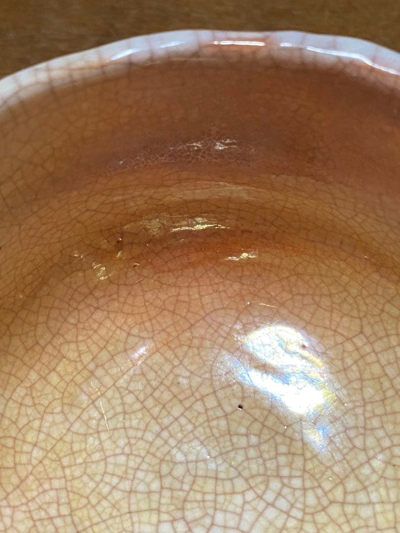 希少！新品未使用】楽山焼 天神蟹煎茶器揃6点セット 急須 湯呑み 蟹