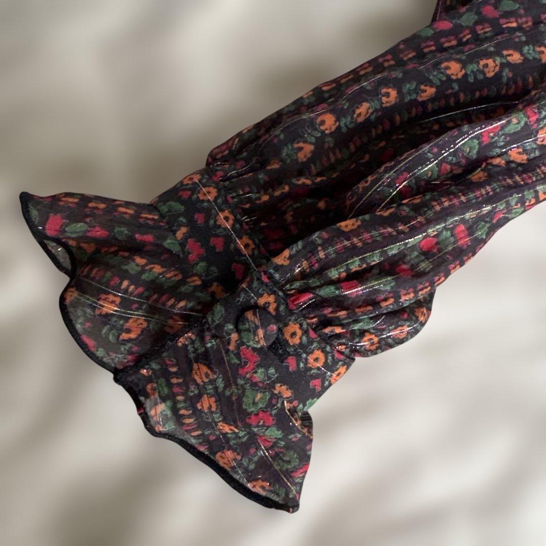 SÉZANE フリル付き花柄シャツ 36 - メルカリ