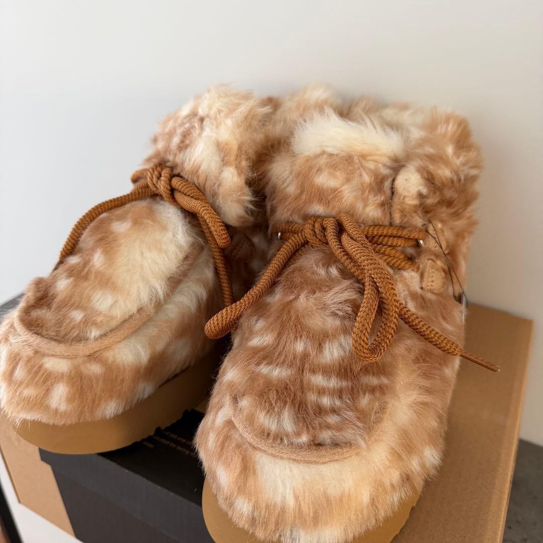 【niko and…】バンビ柄＊モカシンブーツ＊M 23.5cm ＊完売品