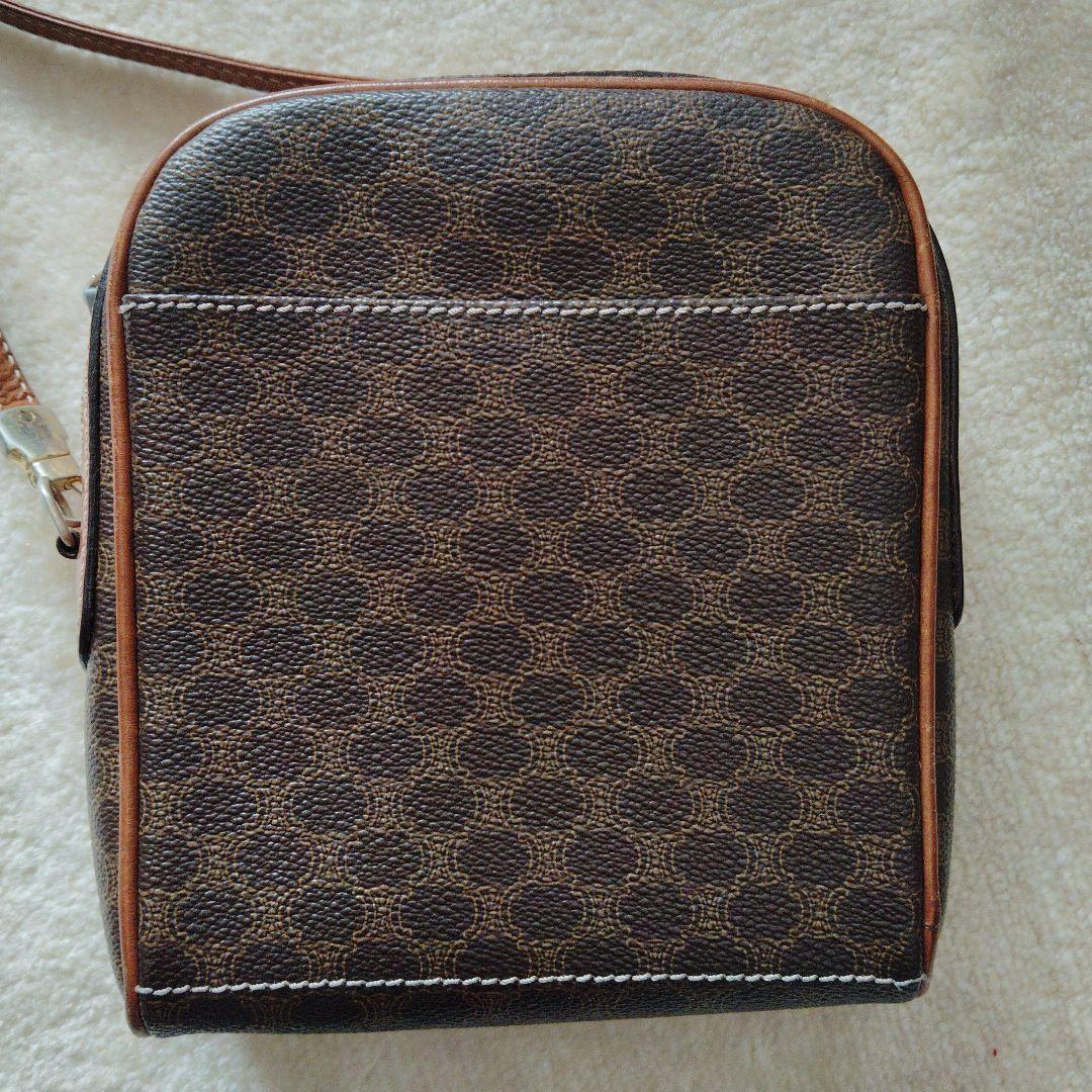 CELINE ショルダーバッグ トリオンフ マカダム柄 オールドセリーヌ