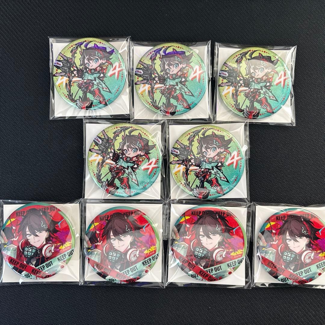 NIJISANJI Stun Mode グリッター缶バッジ 三枝明那 - メルカリ