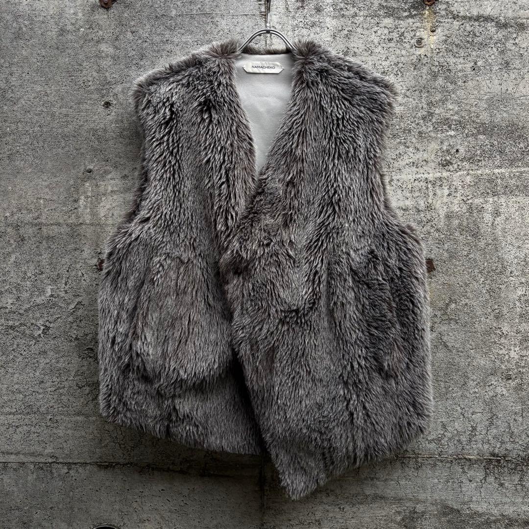 美品 namacheko ナマチェコ フェイクファー ベスト 8020001236316_1.jpg?v=