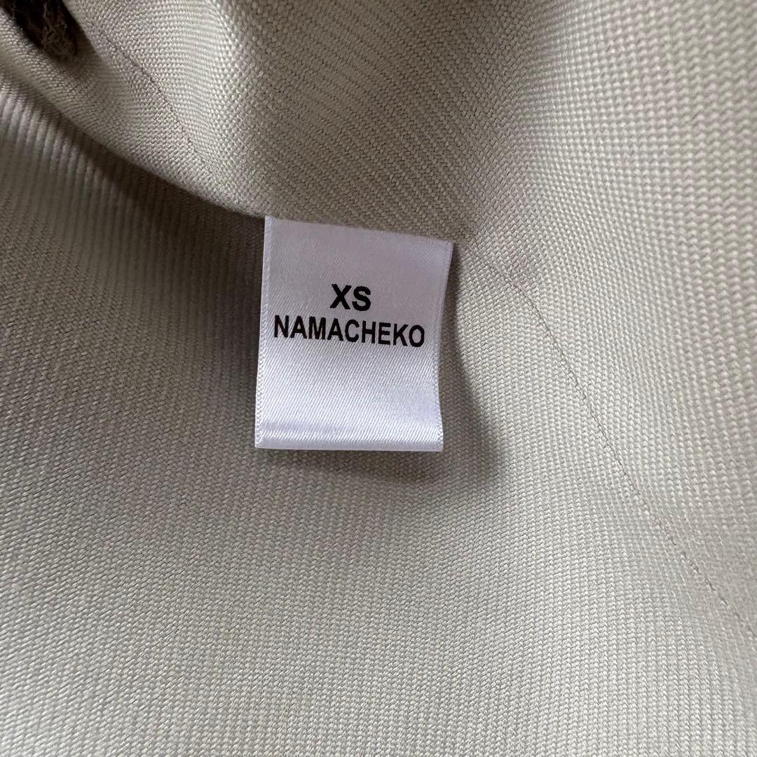 美品 namacheko ナマチェコ フェイクファー ベスト - メルカリ