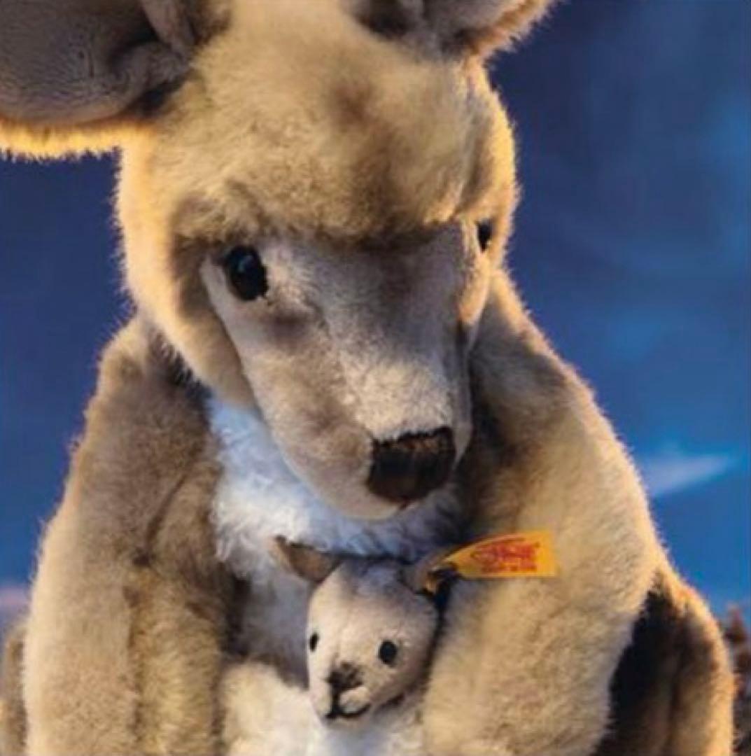 大特価セール✨カンガルーのカンゴと赤ちゃん】新品未開封 Steiff 出産