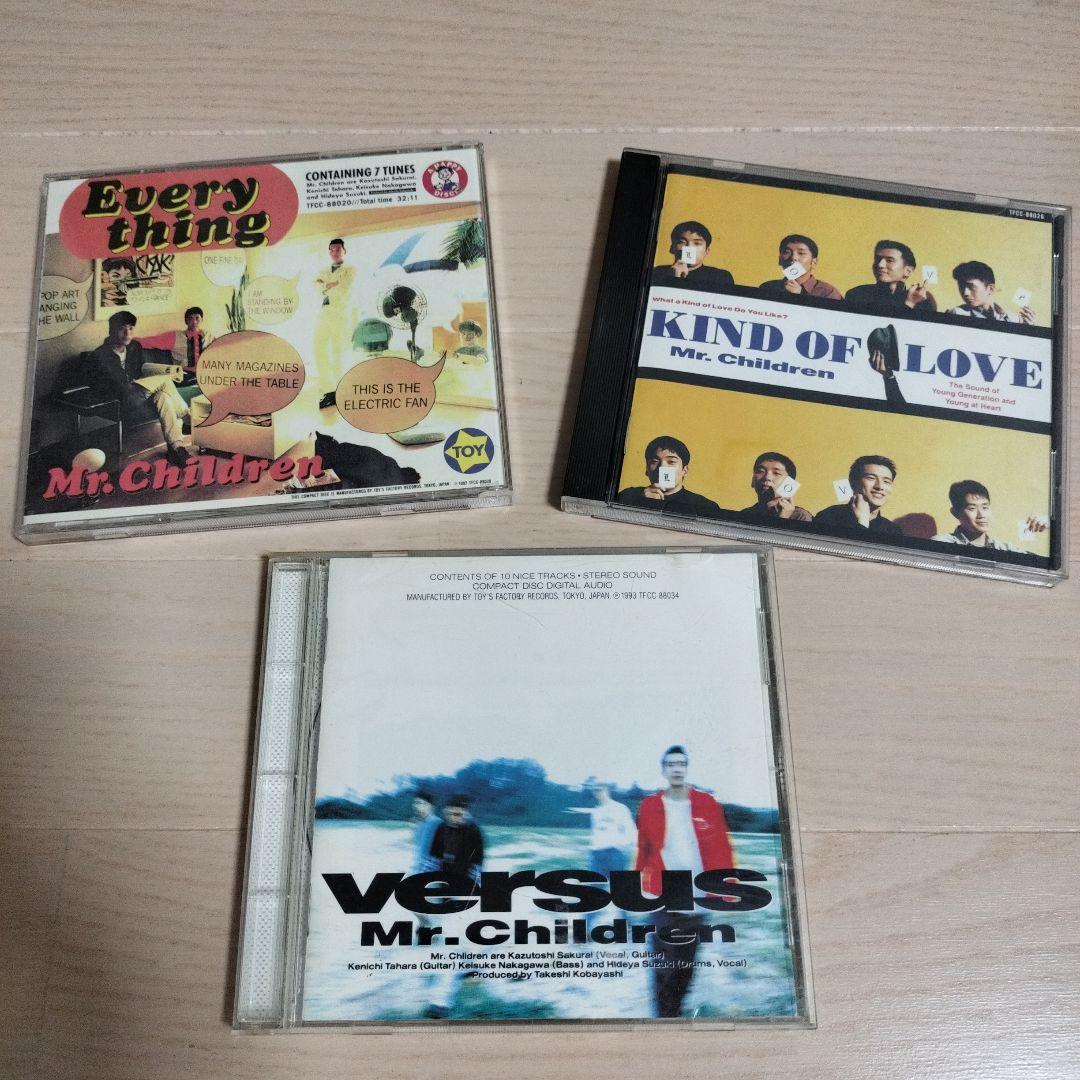 Mr.Children(ミスチル)CDアルバム3枚セット A - メルカリ