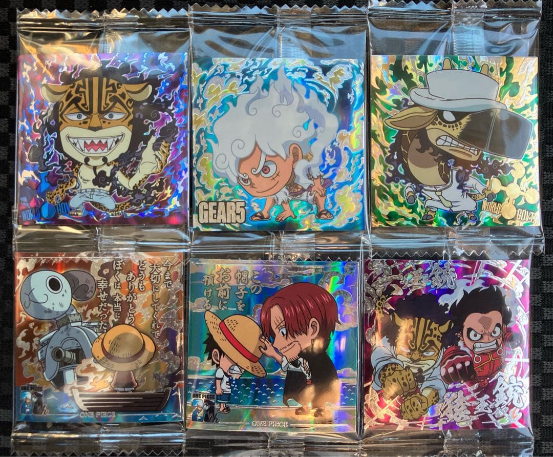 ワンピースウエハース シークレット 全3種 sgr 全3種 まとめ売り