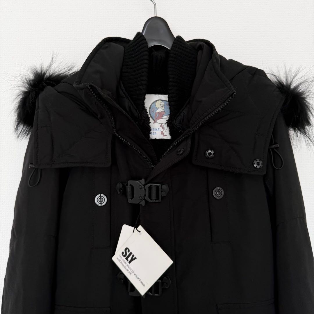 ☆新品タグ付き☆希少 y2k SLY N3B ダウン ボアライナーモッズコート