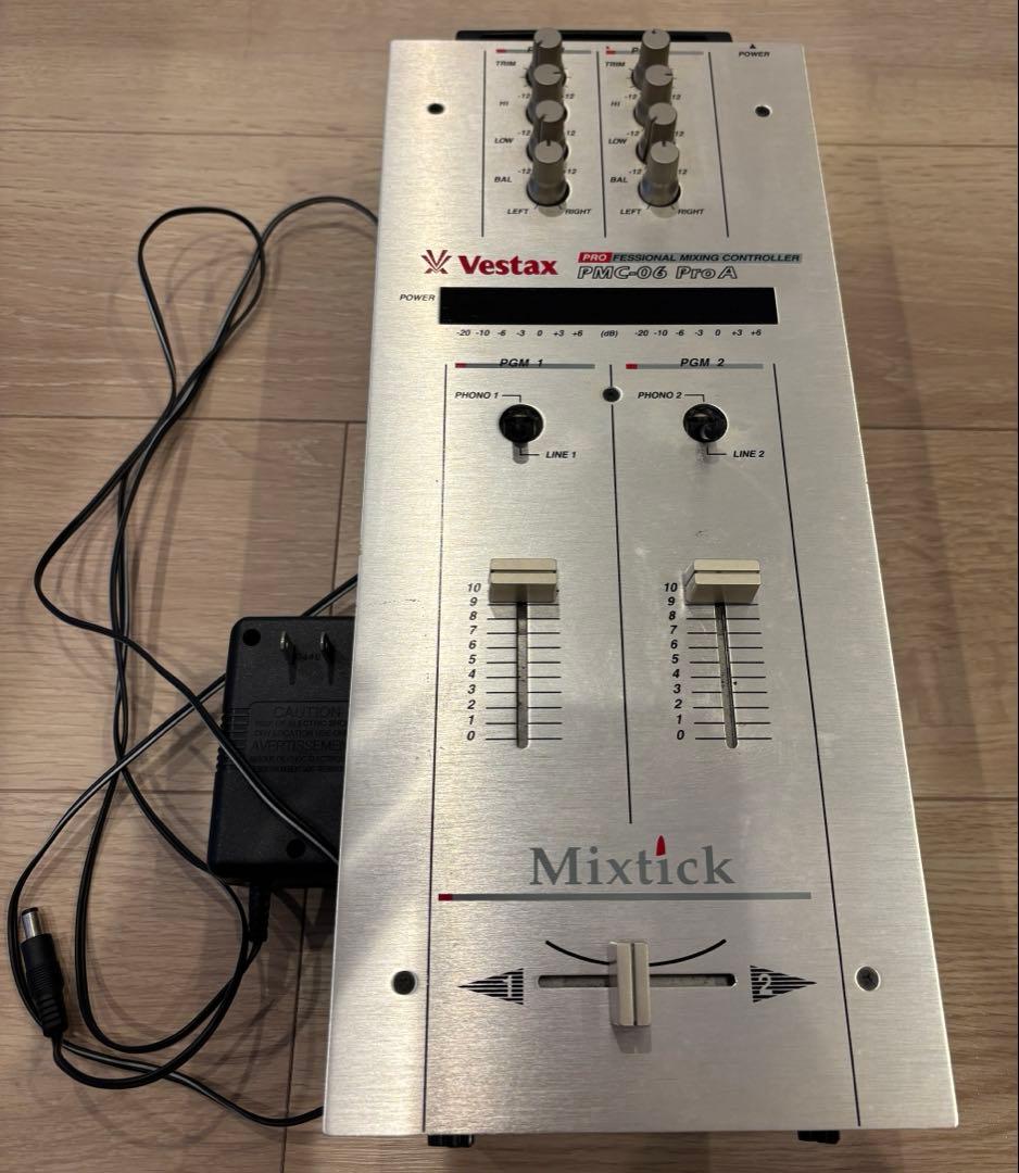 【美品】Vestax PMC-06 Pro A DJミキサー Vestax Pmc-06 Pro a DJ Mixing Controller Turntable Mixer | eBay