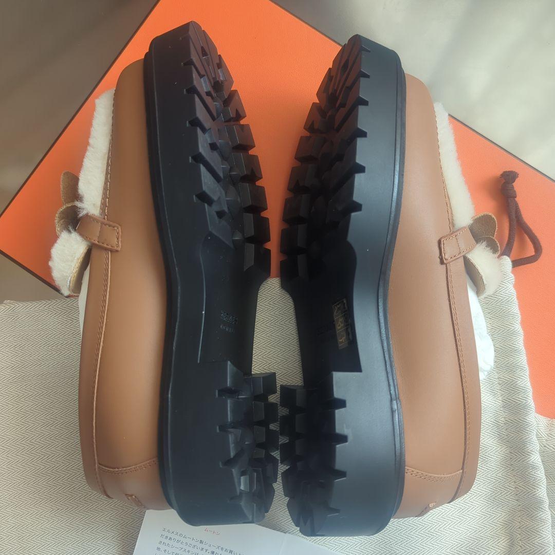 25日まで！新品【HERMES】 エルメス モカシン《アイコン》