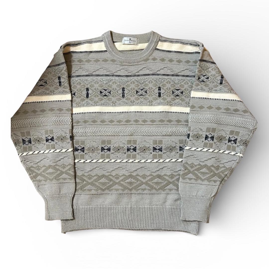 90s 古着 ニット 柄ニット セーター gx1000 stussy dime - メルカリ