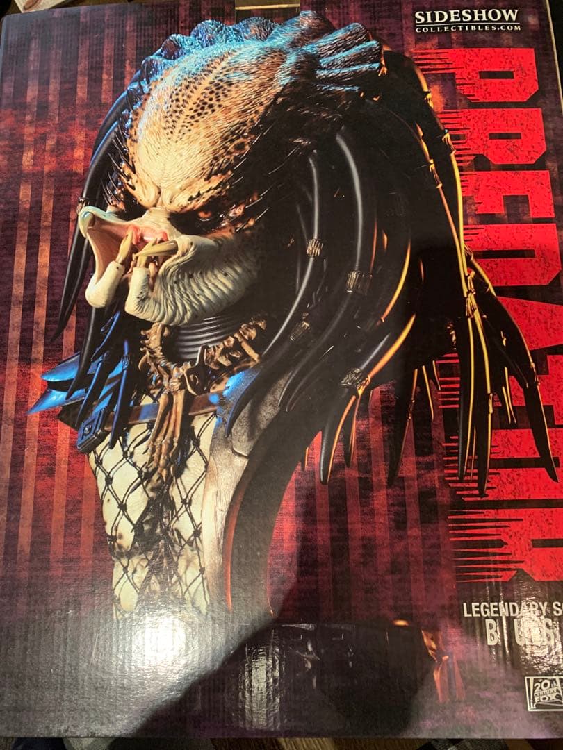 SIDESHOW サイドショウ レジェンダリースケールバスト プレデター 未