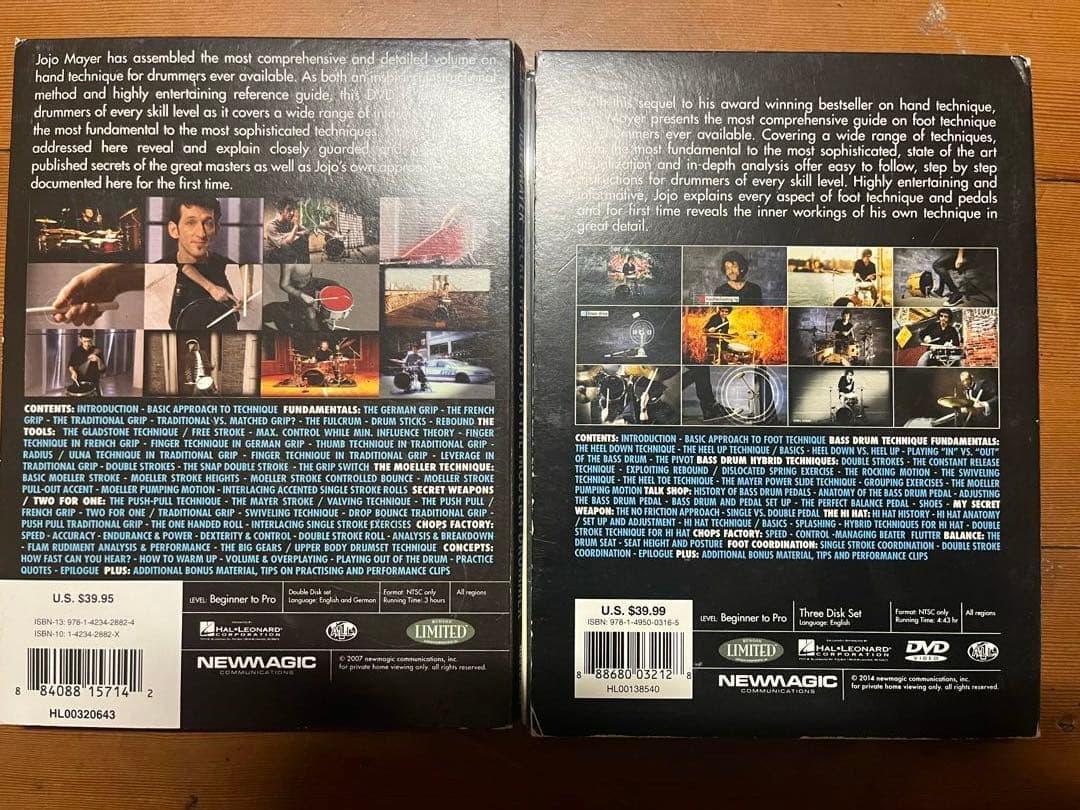 ジョジョ・メイヤー　Jojo Mayer ドラム教則DVD