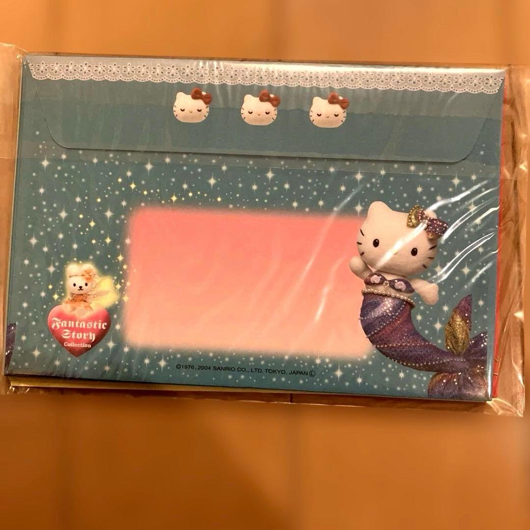 レア】2004年製 ハローキティ ファイル付きレターセット - メルカリ