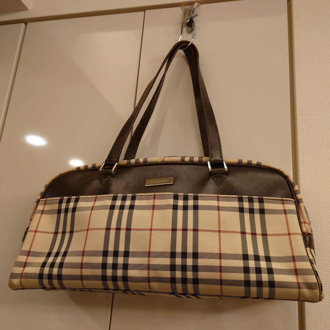 BURBERRY チェック柄ハンドバッグ BURBERRY チェック柄ハンドバッグ | Hedy