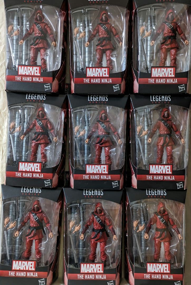 マーベルレジェンド・ハンドニンジャ 9体セット Amazon.co.jp: MARVEL マーベル レジェンドシリーズ ザ・ハンド