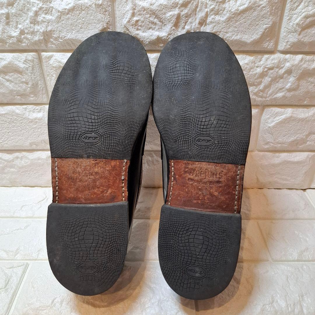 【美品】G.H.BASS weejuns 黒 レザー 　ローファー