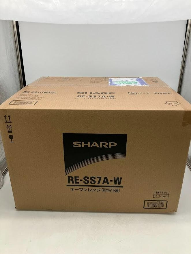 【新品未使用】SHARP オーブンレンジ RE-SS7A-W Amazon | シャープ オーブンレンジ 18L フラット ヘルツフリー