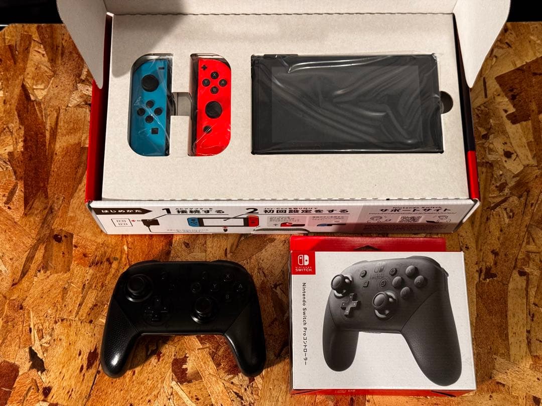 Nintendo Switch 本体 + Pro コントローラー Amazon.co.jp: 【任天堂純正品】Nintendo Switch Proコントローラー