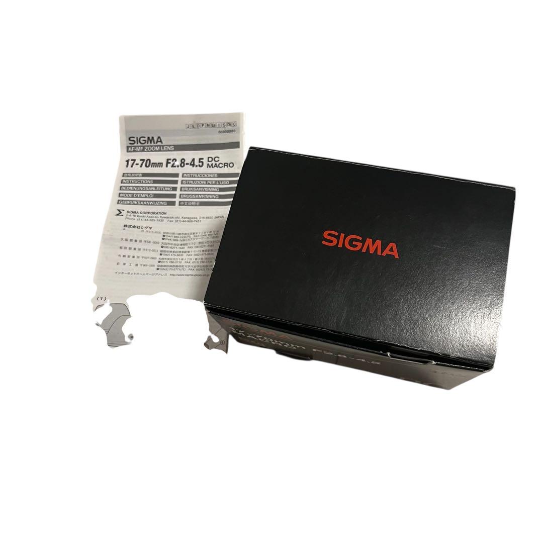 ✨大評判神レンズ♪SIGMA 17-70mm f2.8-4.5 キヤノン用✨
