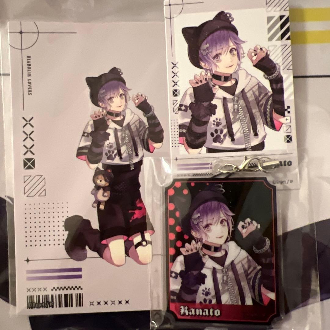 DIABOLIKLOVERS ディアラバ カナト ポラ アクキー ブロマイド - メルカリ