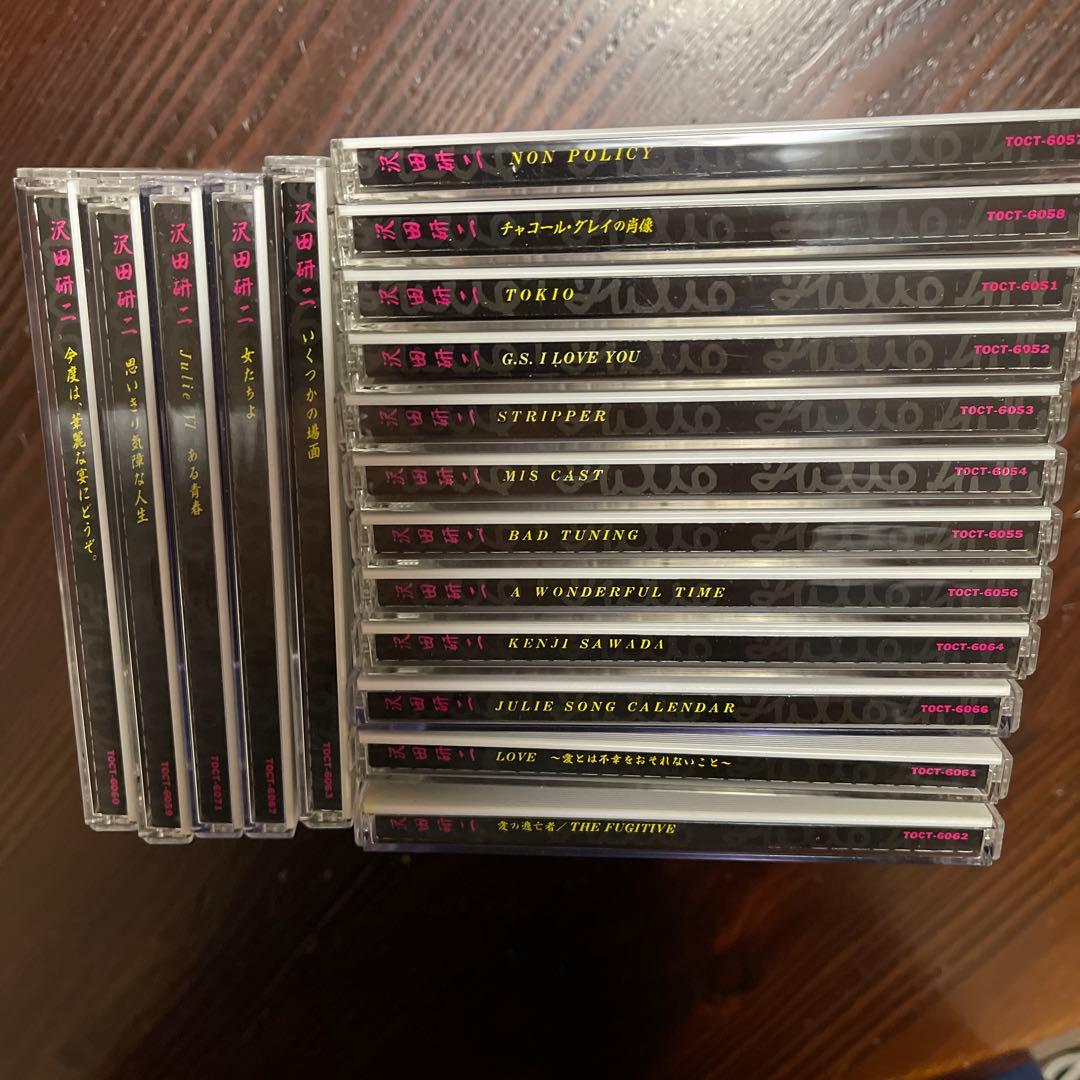 沢田研二CD コレクション全17枚まとめ 沢田研二・テレビ映像コレクション～ベストテン、8時だヨ全員集合など