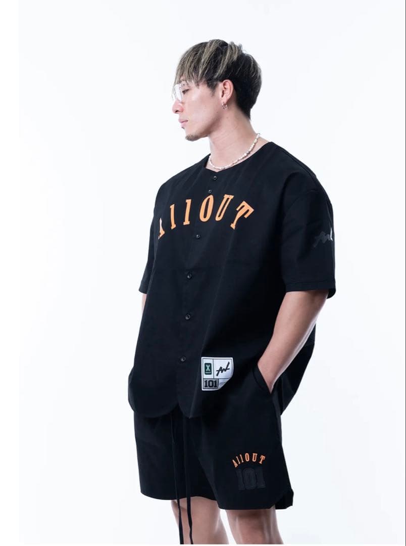 ALL OUT 101 ブラック、オールアウト 2025セットアップ