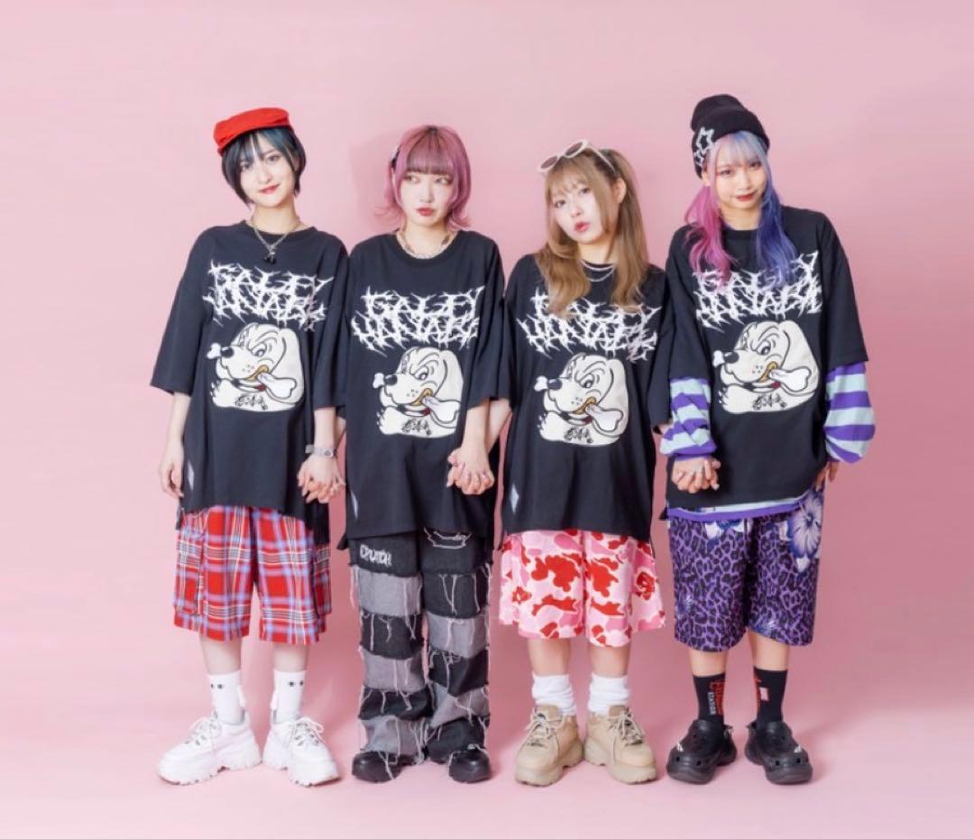 花冷え。GALFY 2024年コラボTシャツ 新品タグ付き 花冷え。official | 【💥Collaboration📢】 HANABIE.×GALFY コラボ犬 T