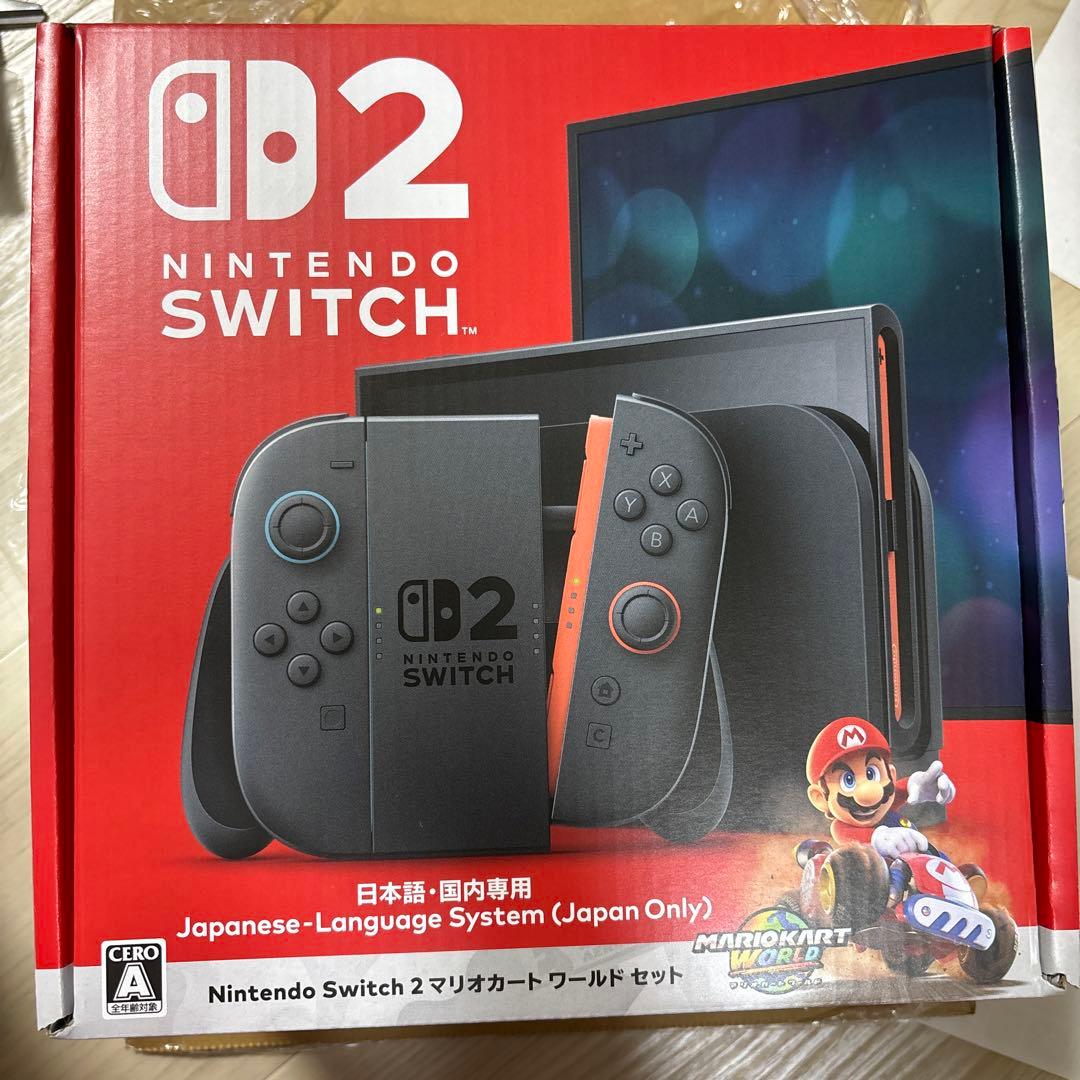 未開封Nintendo Switch 2 マリオカート ワールド セット - メルカリ