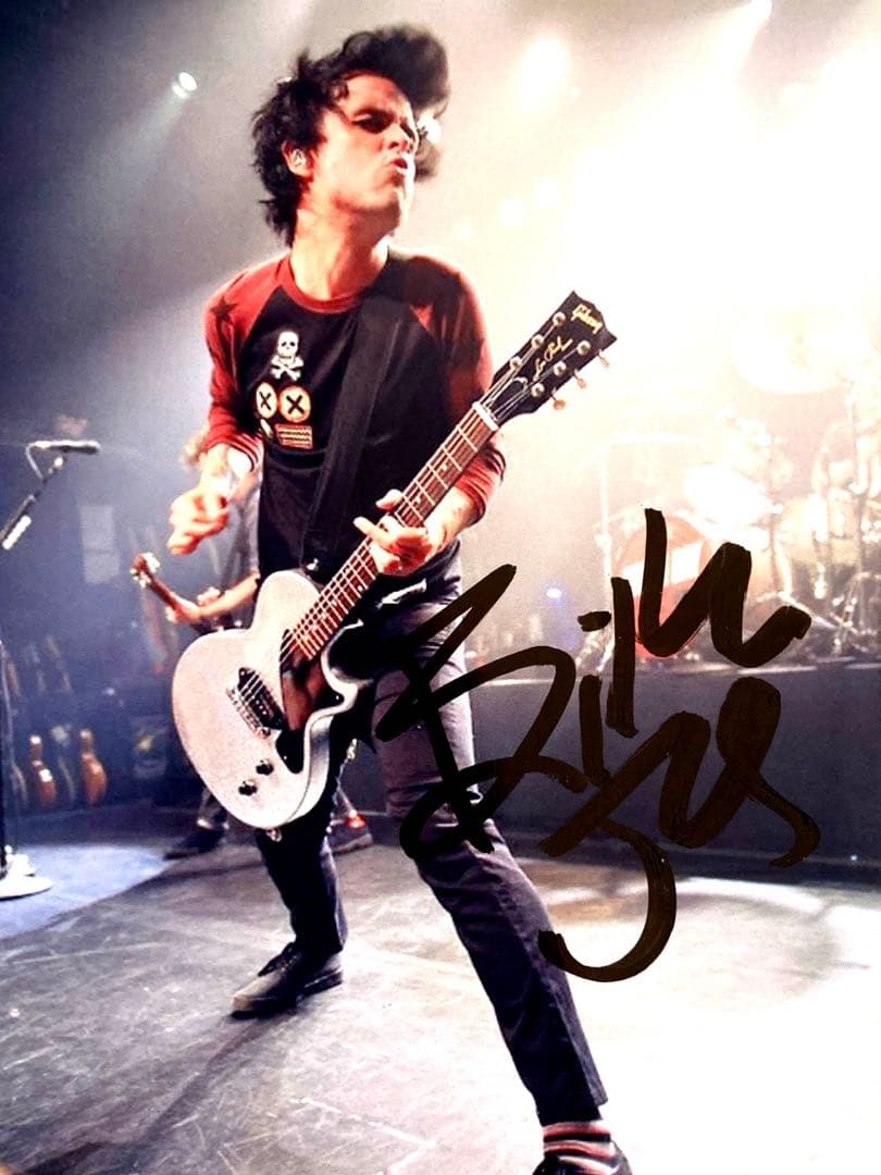 ビリー・ジョー・アームストロング直筆サイン入り2Lサイズ写真… Amazon.co.jp: ビリー ジョー アームストロング直筆サイン入り2Lサイズ