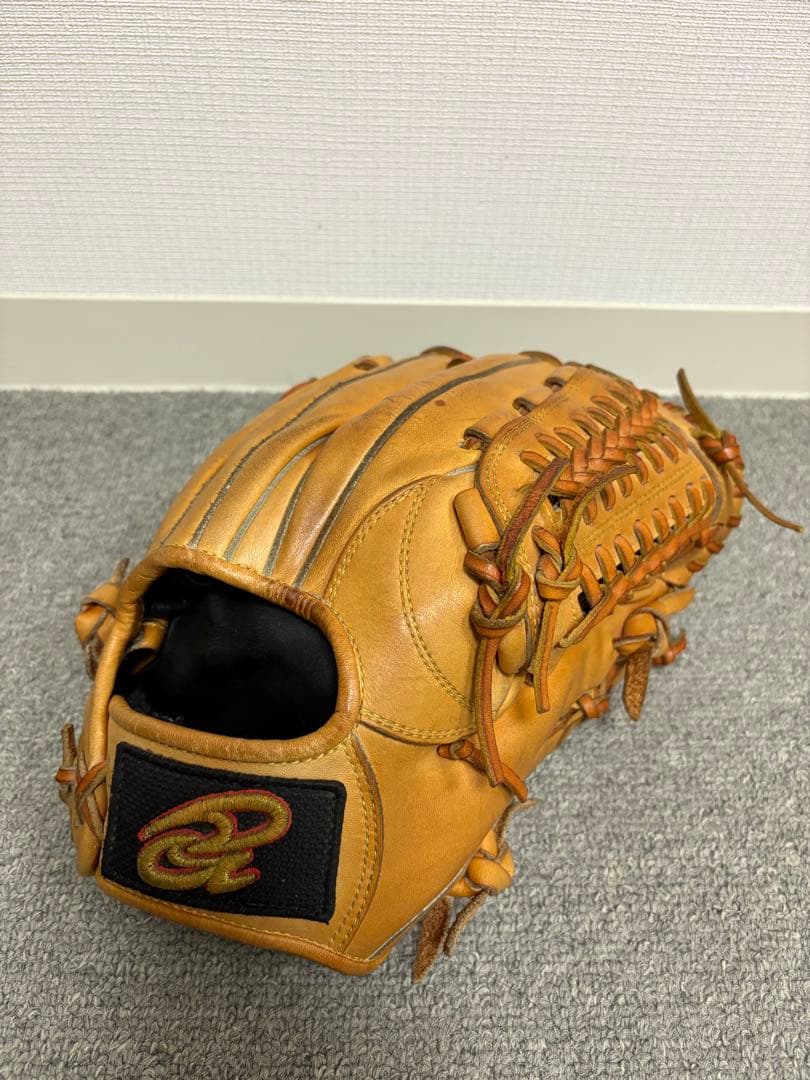 ドナイヤ　一般軟式用グラブ　中古　DJNIK ドナイヤ 平裏刺繍・ラベル交換1円 軟式 内野手用 グローブ グラブ