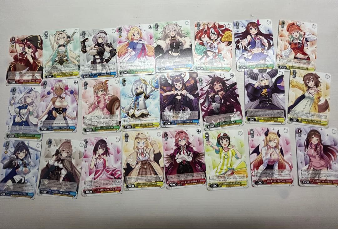 ホロライブ ヴァイシュツバルツ Reバース サイン入りカード - メルカリ