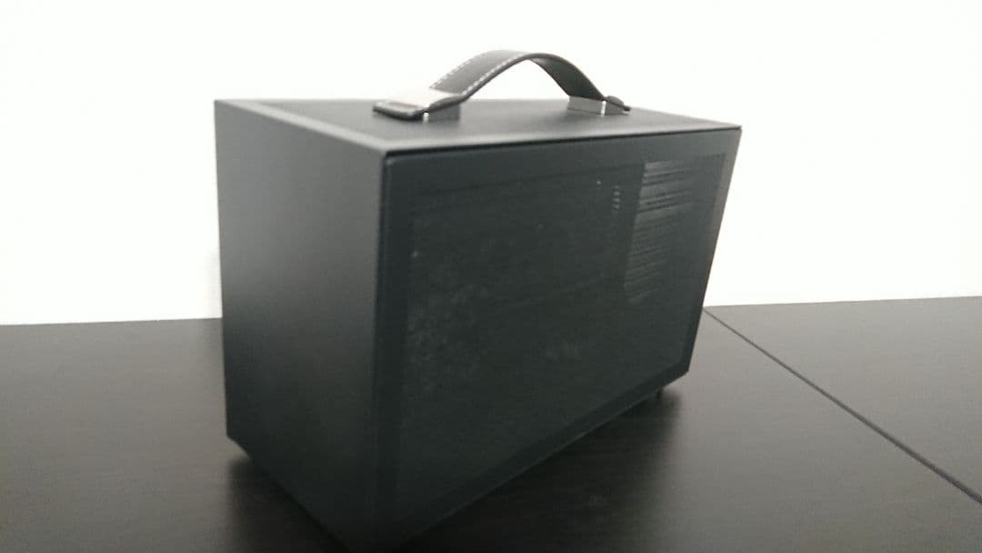 ミニITXPCケース＆SFX850W電源セット(ライザーケーブル＆ファン付き