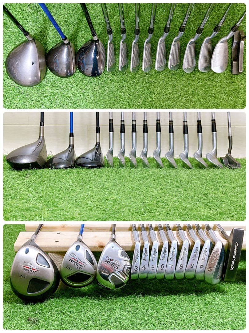 M8.タイトリスト 初心者オススメ ゴルフクラブ メンズセット 右利き 13