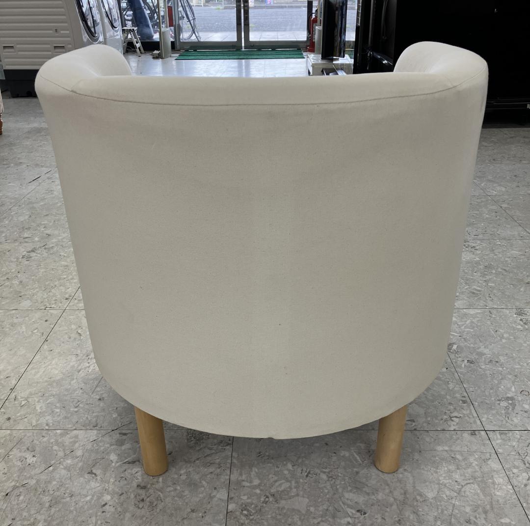 IKEA 1人掛けソファ SOLSTA OLARP ホワイト - メルカリ