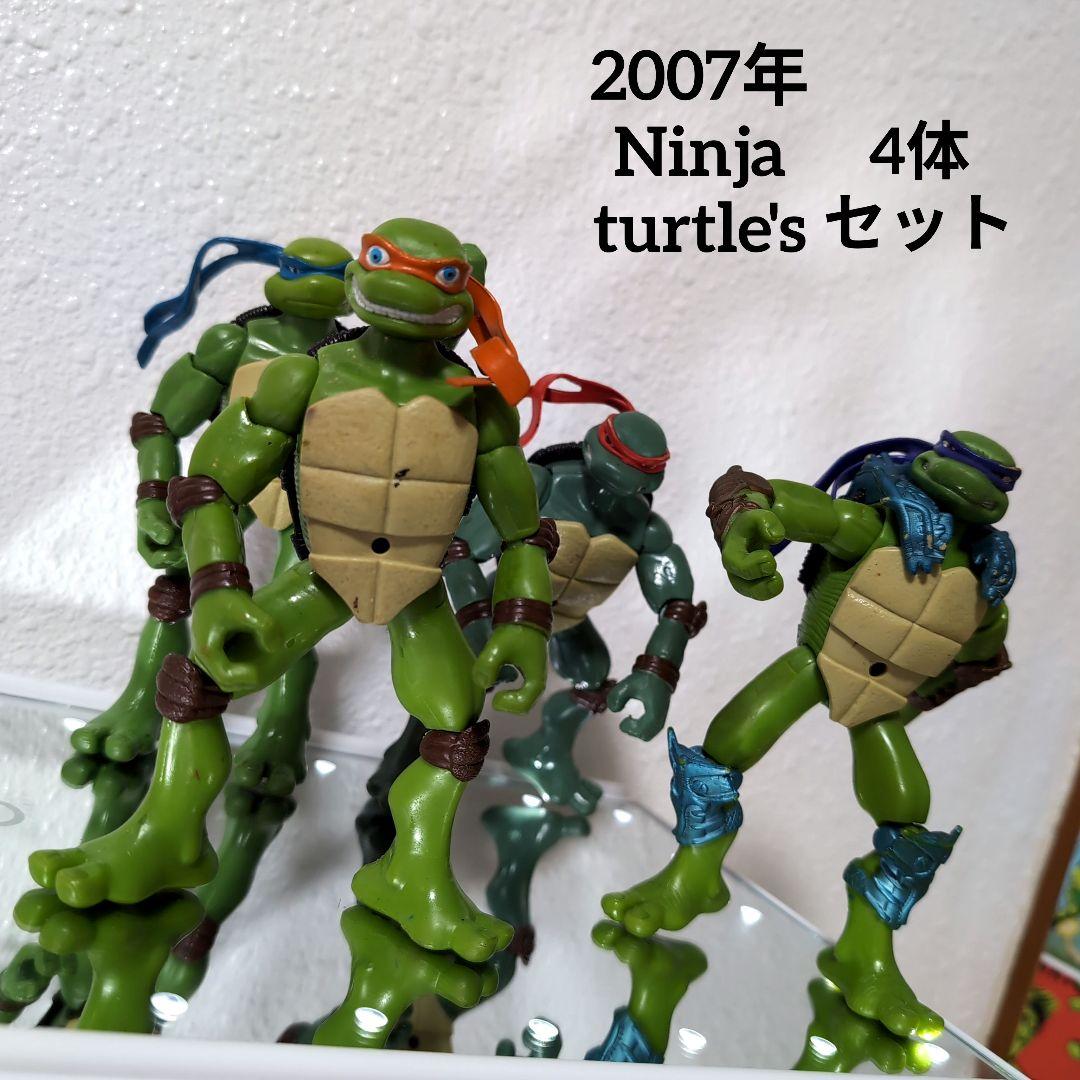 2007年 ニンジャタートルズ ドナテロ/ラファエル/ミケランジェロ/4体