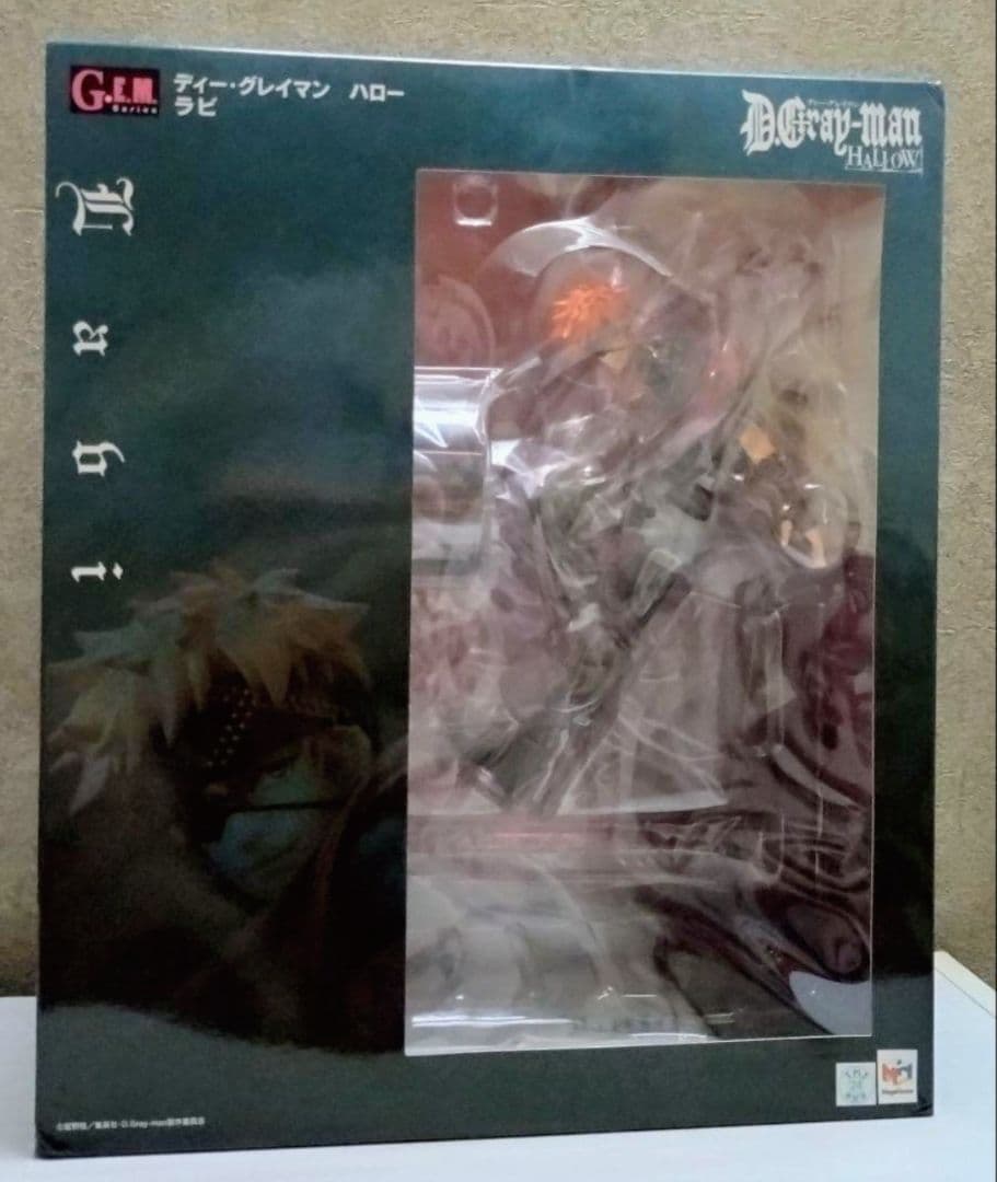 未開封品 D.Gray-man G.E.M. ラビ フィギュア D.Gray-man Hallow rabbi 1/8 Scale Figure Mega house G.E.M. Limited