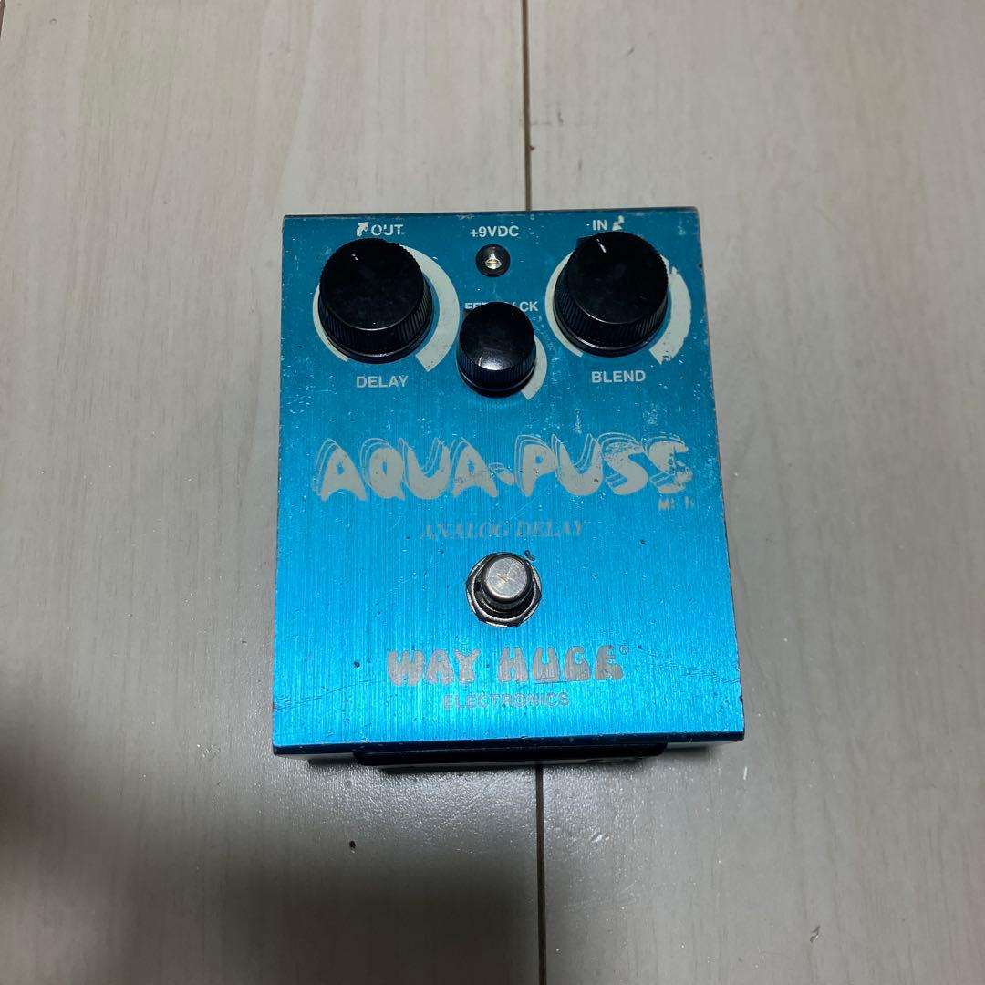 ギター Way Huge WM71 Smalls Aqua Puss WAY HUGE® SMALLS™ AQUA-PUSS™ ANALOG DELAY - Dunlop