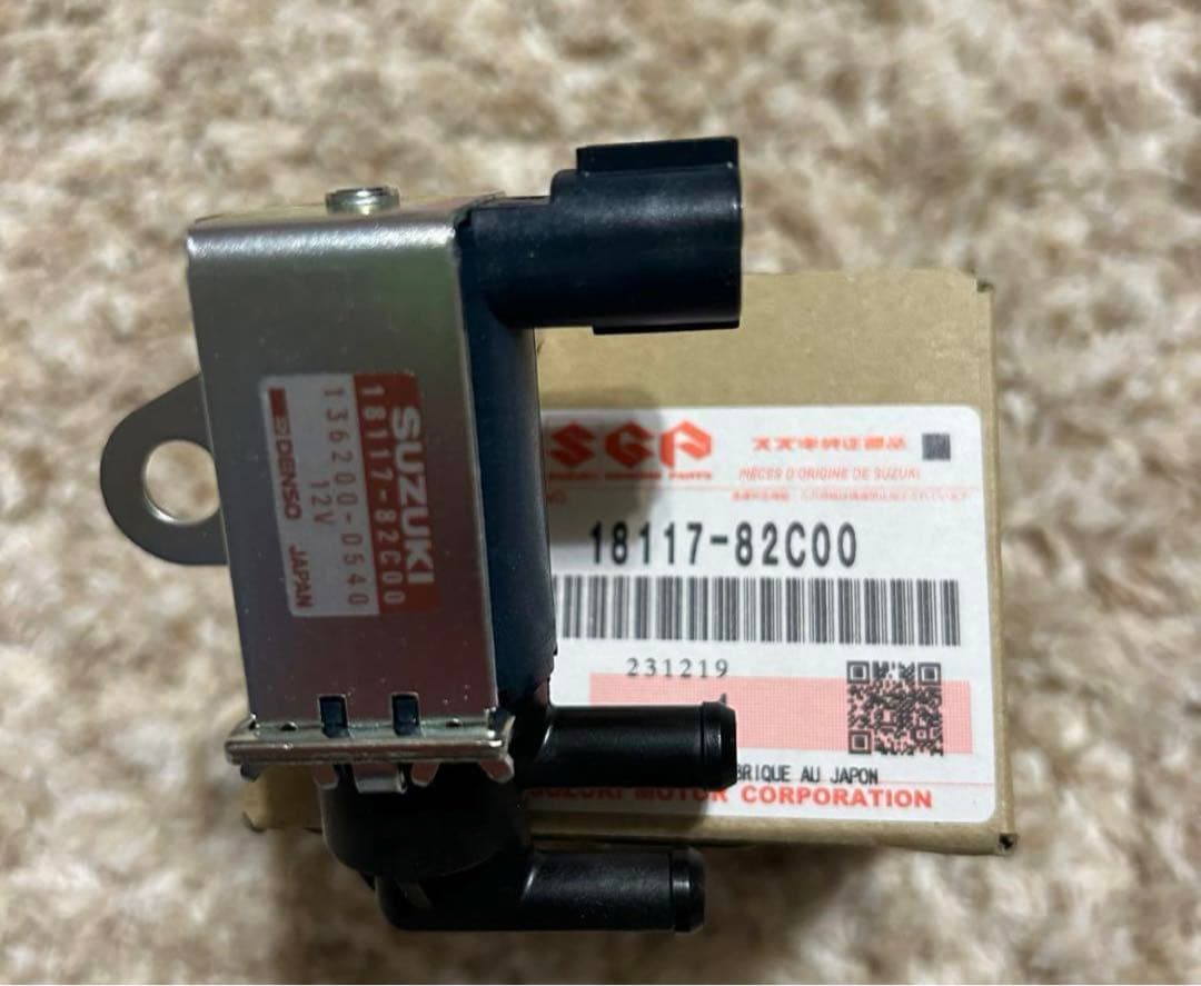 ジムニー ソレノイドバルブJA11V F6A 18117-82C00 新品未使用 - メルカリ