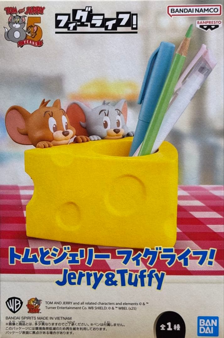 トムとジェリー フィグライフ! Jerry&Tuffy ペン立て - メルカリ
