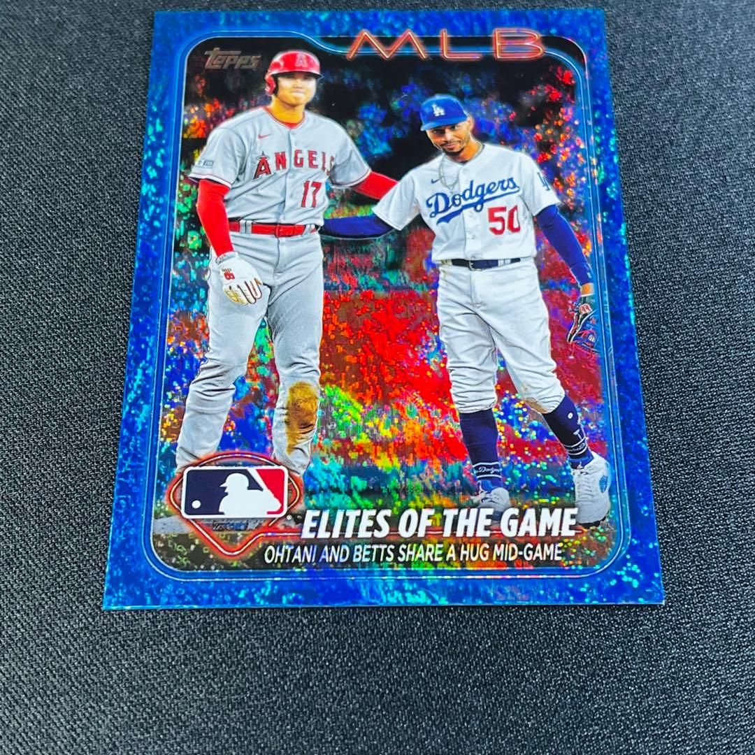 ブルーパラレル】大谷翔平 topps now 40HR&20SB達成記念カード