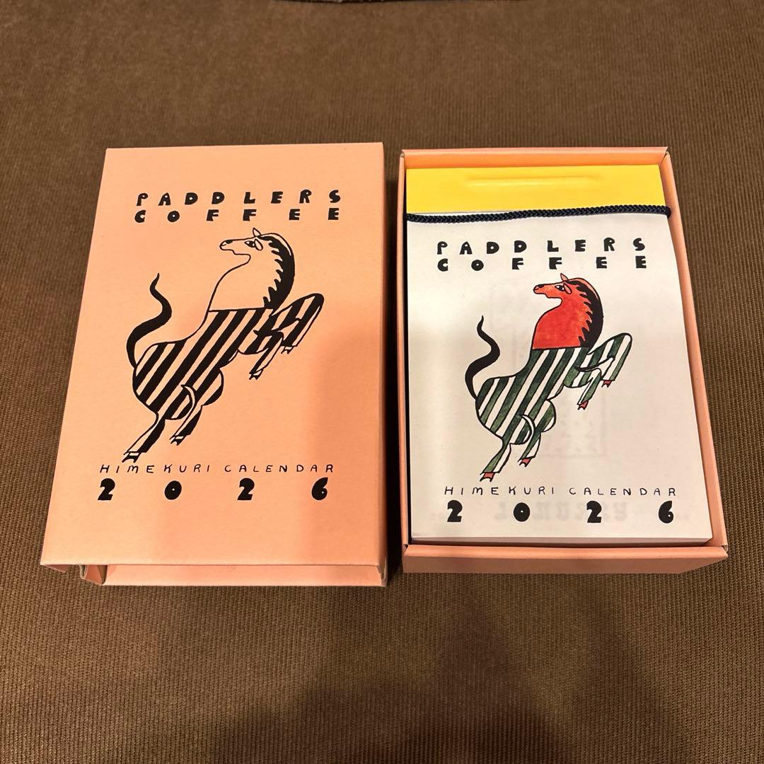 パドラーズコーヒー　2026年日めくりカレンダー パドラーズコーヒーの日めくりカレンダーPaddlers Coffee 2026年