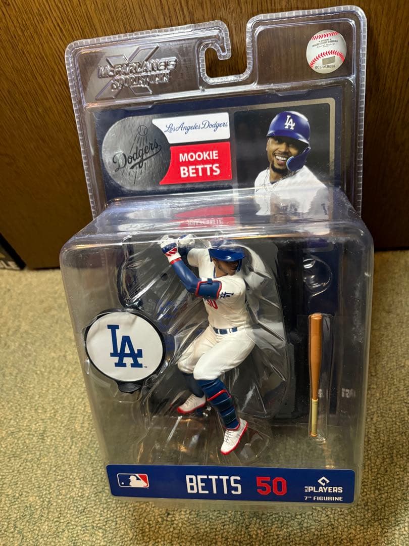 マクファーレン MLB ムーキー・ベッツ/ロサンゼルス・ドジャース McFARLANE ロサンジェルス ドジャース #50 ムーキー ベッツ フィギュア