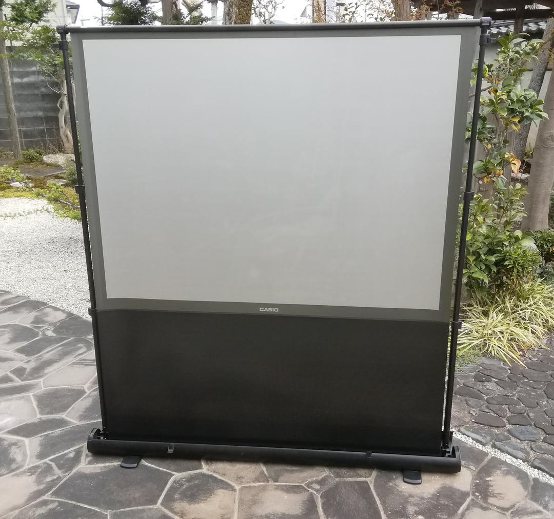 カシオ プロジェクタースクリーン 60インチ