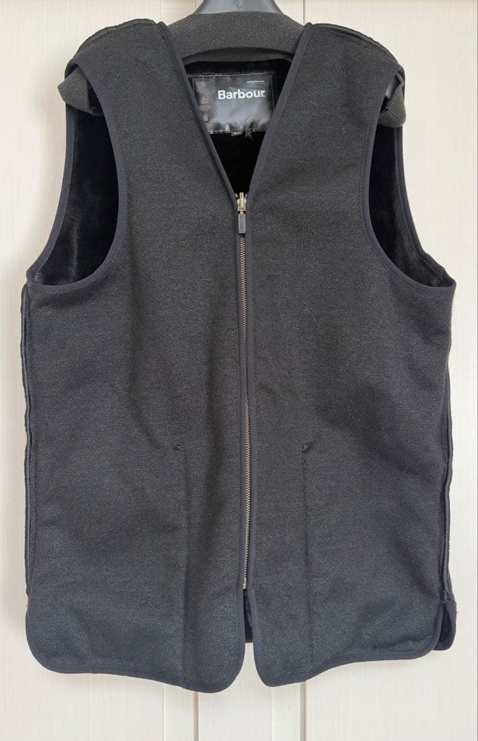 Barbour バブアー ファー ライナー ベスト 40 黒(SL) - メルカリ
