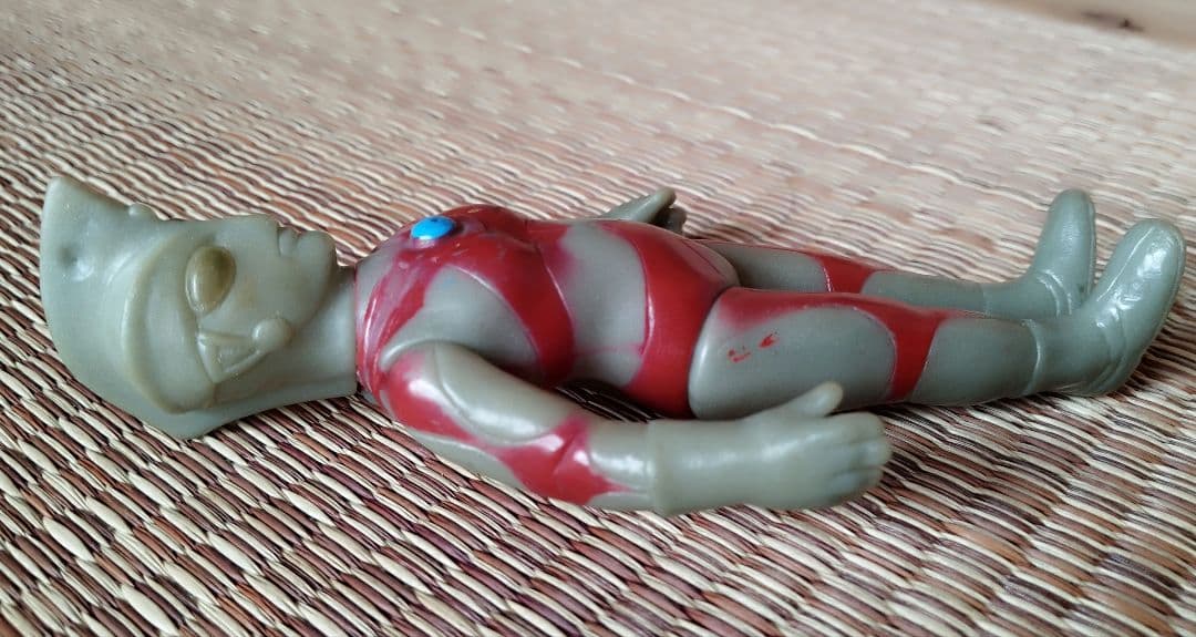 ウルトラマン エース マルサン ソフビフィギュア 当時物 駄菓子屋