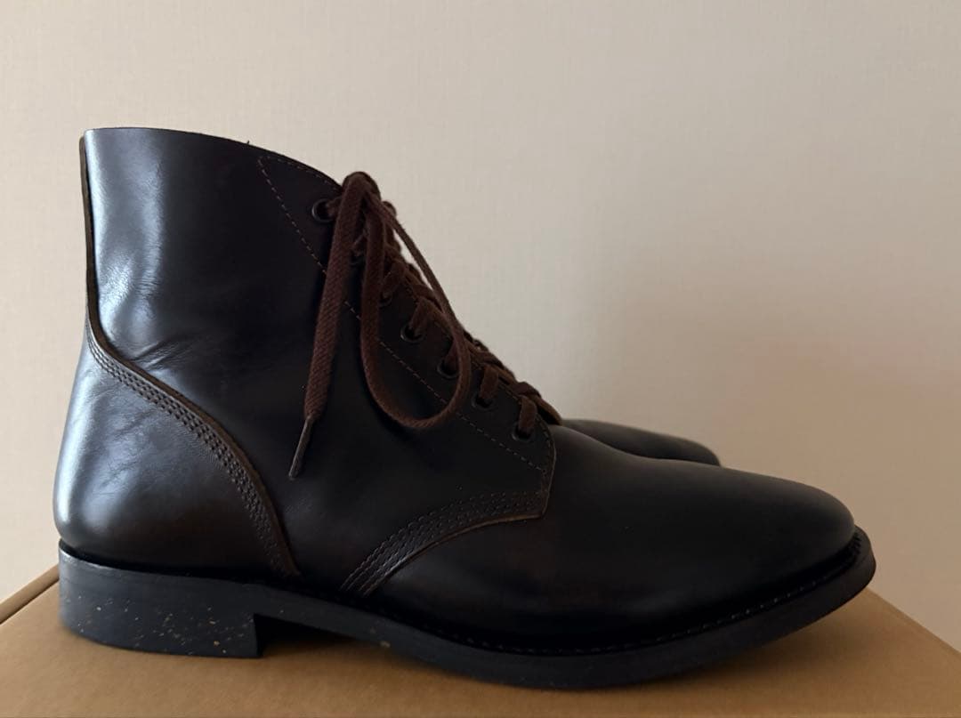 SKOOB lua別注 M-43 サービスシューズ US8 スクーブ 茶芯 - メルカリ