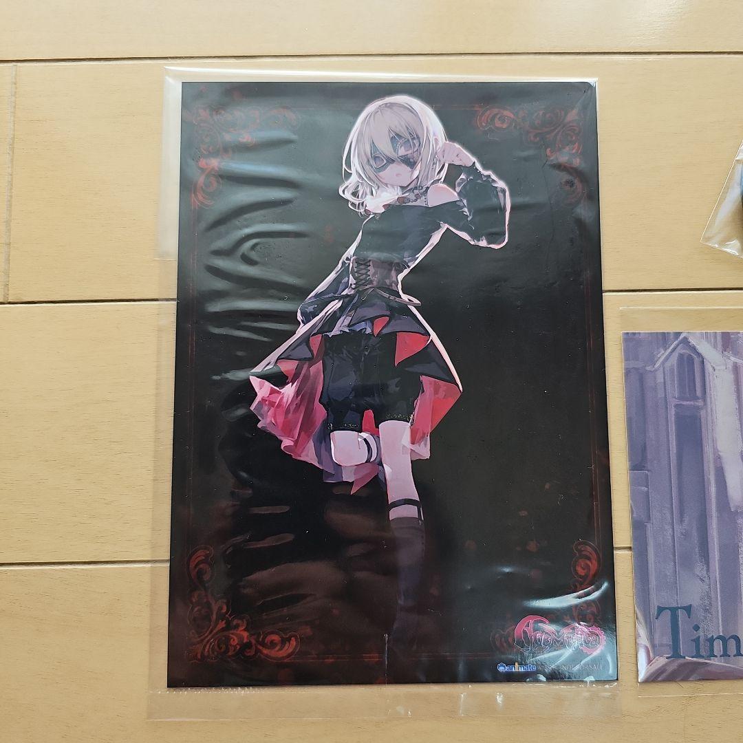 バンドリ ave mujica ドロリス 缶バッジ 2L ブロマイド 限定版特典