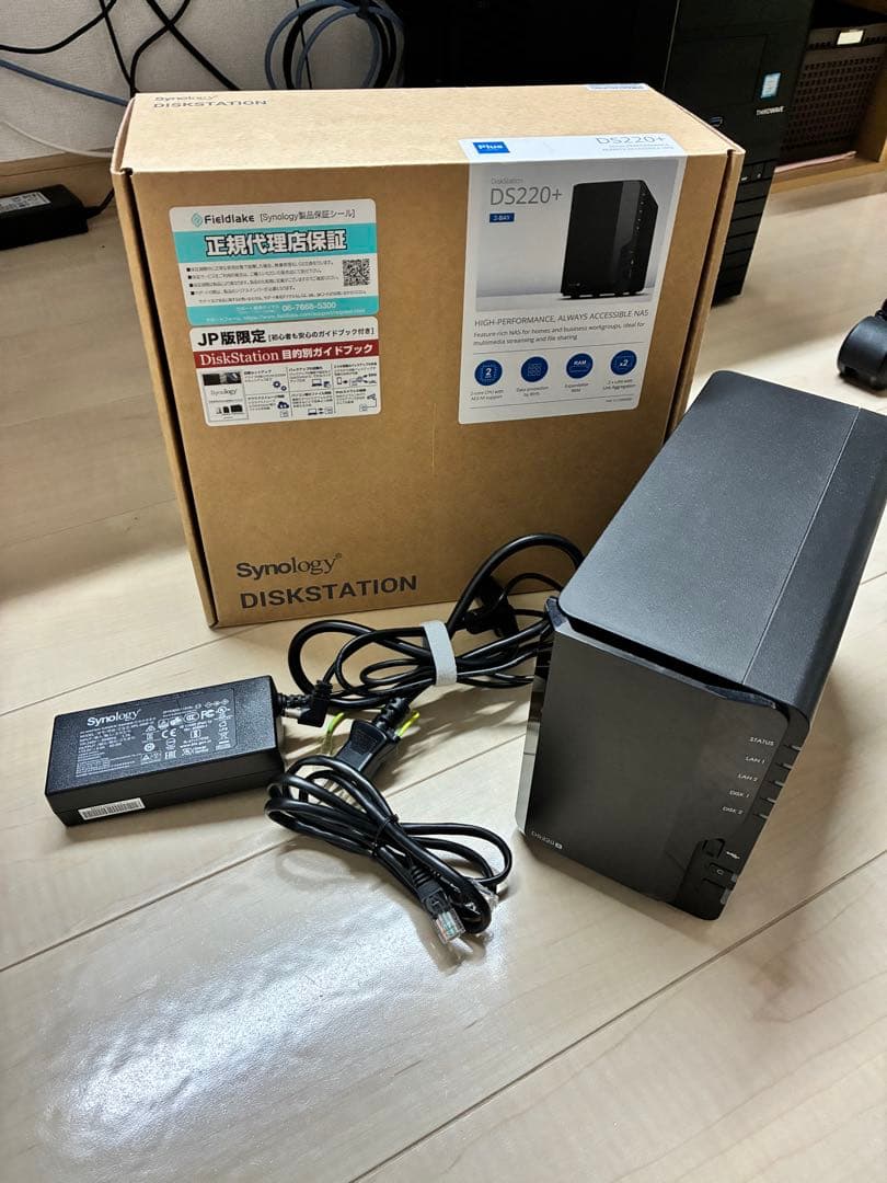 【完動品】 Synology NAS DS220+ RAM10GB HDDなし Synology Inc.