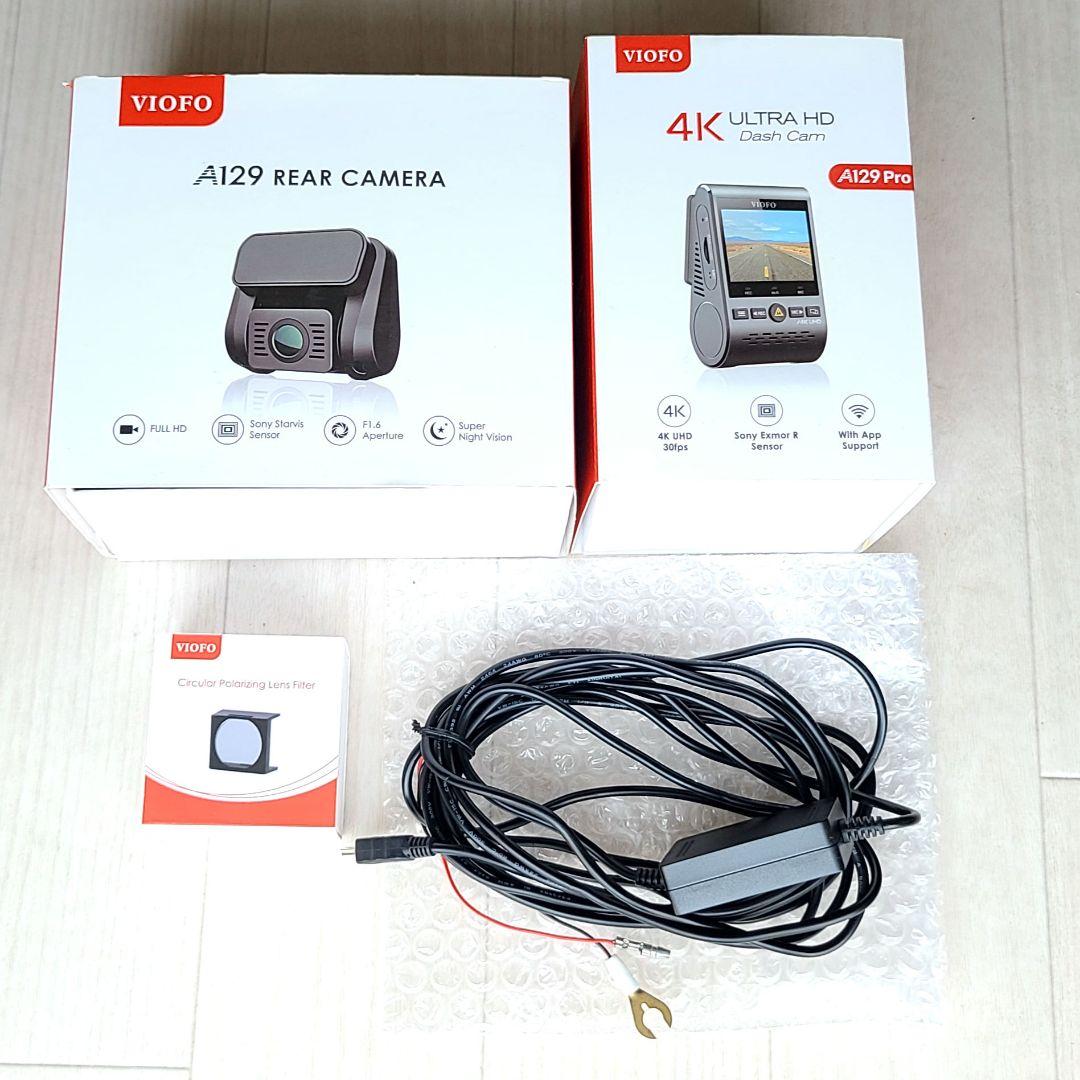 ドライブレコーダー4K　VIOFO A129 Pro Viofo A129 Pro 2CH Duo 4K Wi-Fi GPS dashcam : Amazon.it: Elettronica