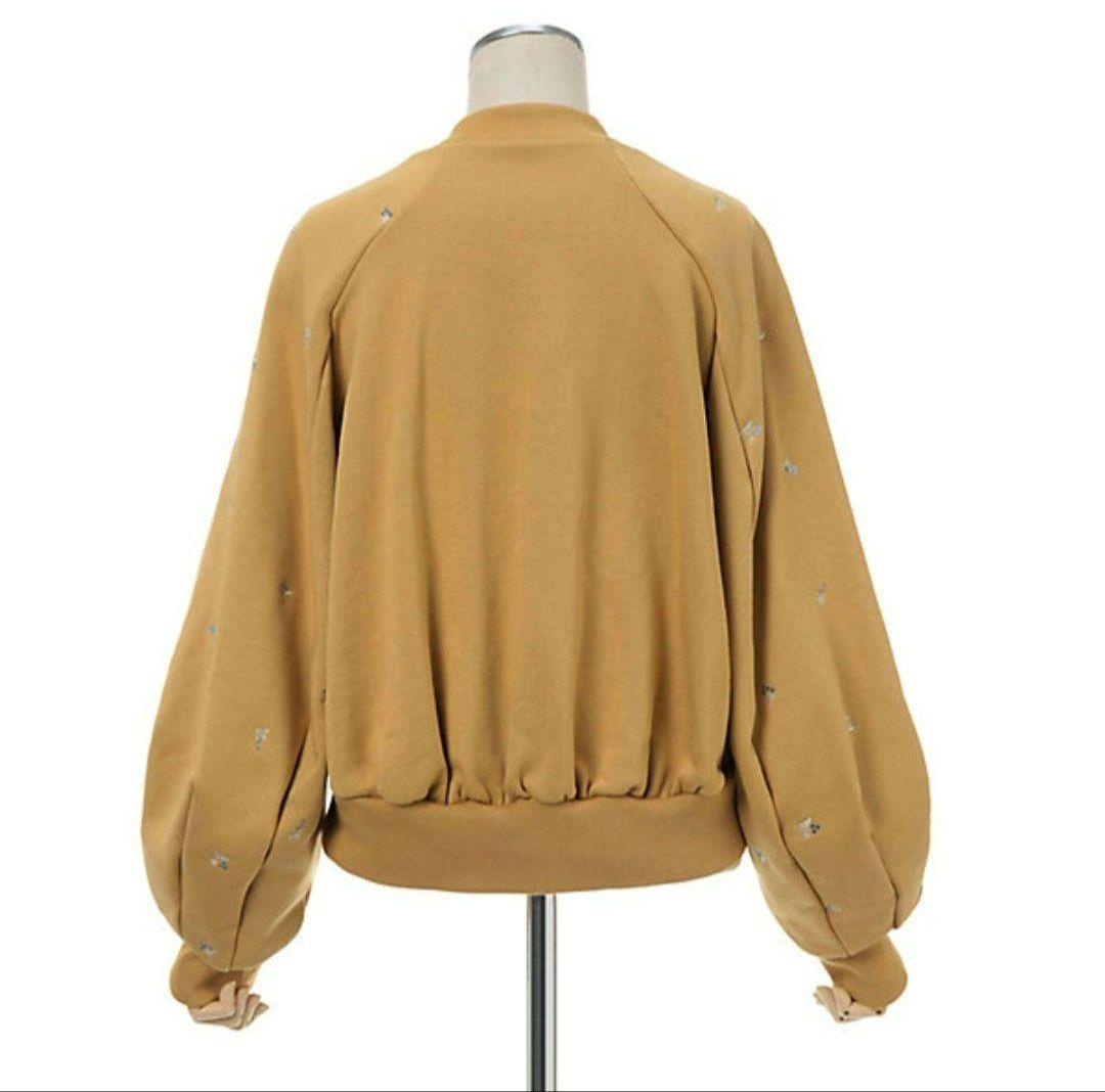 Mame Kurogouchi フローラル刺繍スウェット ベージュ 1 - メルカリ